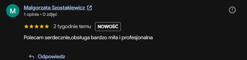 Opinia klienta P.D.S. Trans
